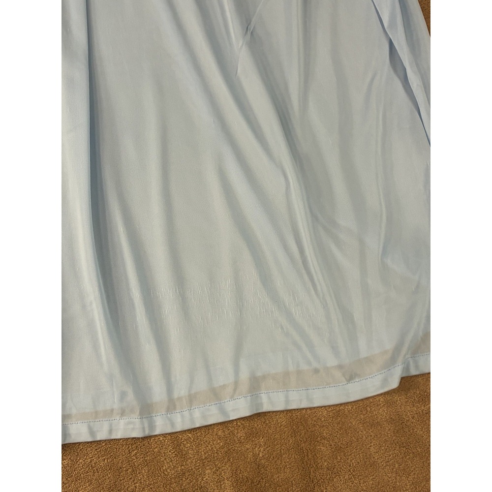 VTG Barbizon Women Nightgown Baby Blue 2X Dollette Coquette Grandmacore Ethereal - Picture 9 of 15